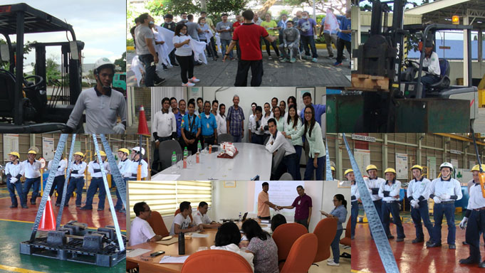 Employee training session